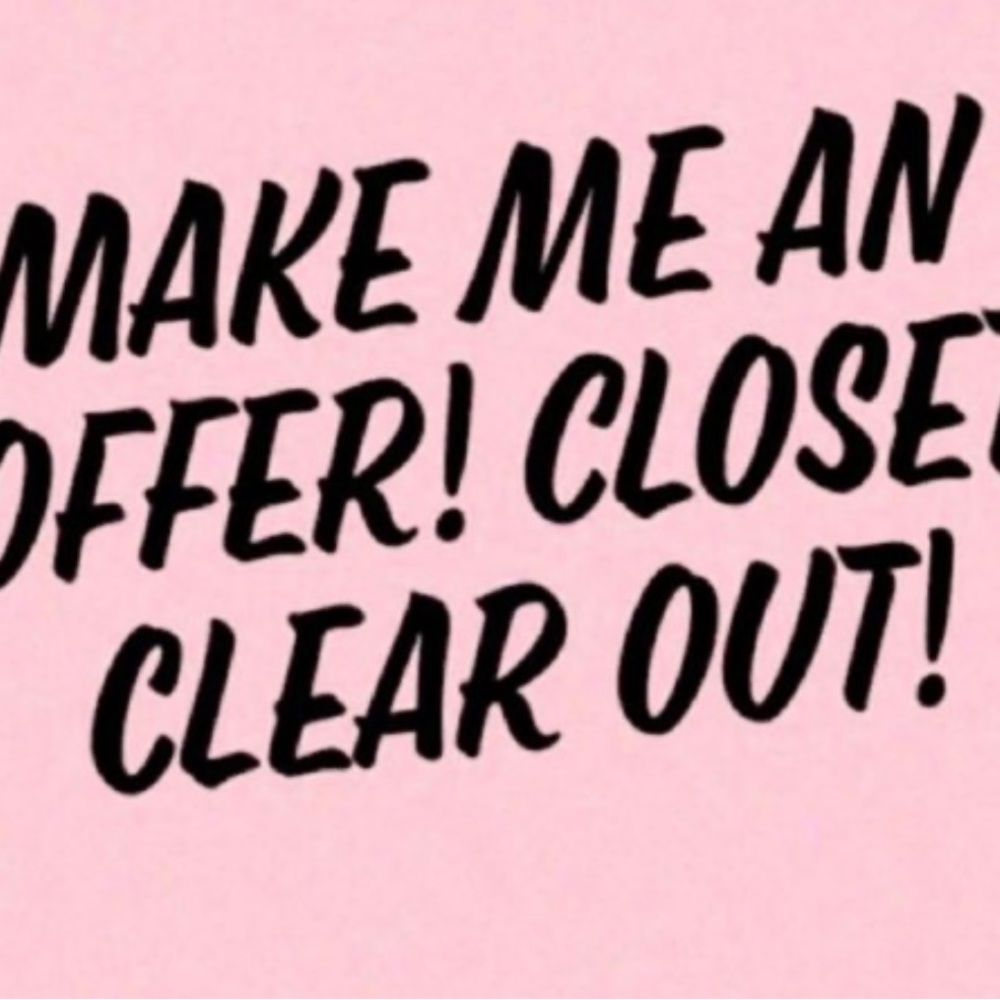 Closet Clear out
